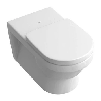 Унітаз з вертикальним змивом Villeroy Boch Architectura Vita 370x710 мм, White Alpin AntiBac