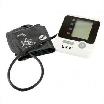 Тонометр електронний напульсний на зап'ясті на батарейках Blood Pressure Monitor BL 8034