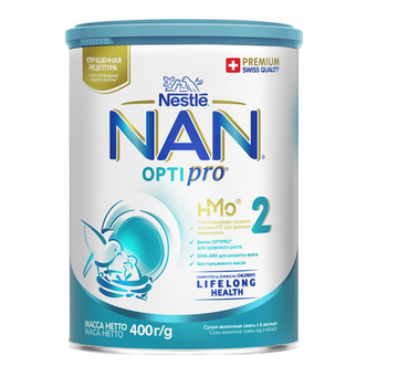 Дитяча суміш молочна суха Nestle NAN 2 Optipro з олігосахаридом 2 FL (bc-343671)