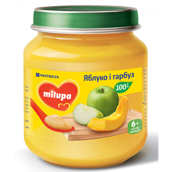 Дитяче пюре Milupa 033834 Яблуко, гарбуз (bc-351194)