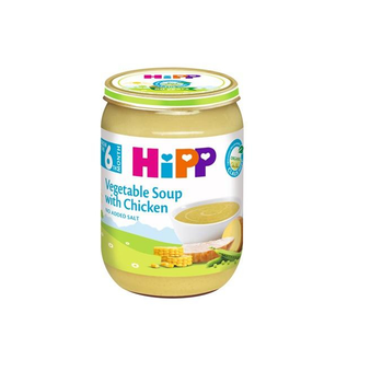 Органічний суп HIPP Овочевий з телятиною 190г (bc-344139)