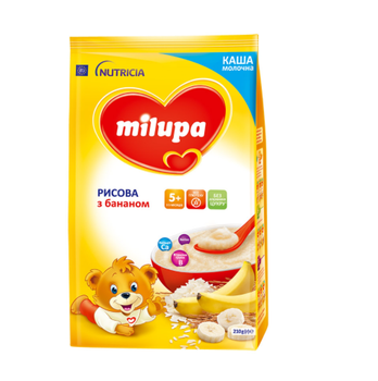 Молочна каша Milupa 29519 Рисова з бананом (BC-345143)