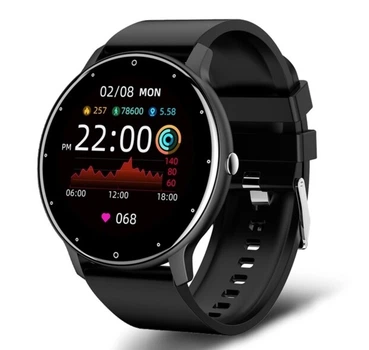 Мужские Умные Часы Смарт Черный Наручный Smart Classic Black (66887)