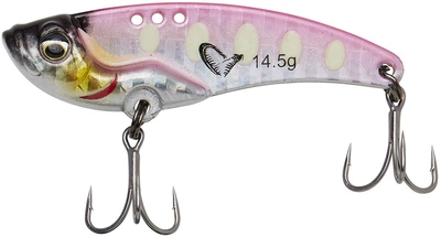ЦикаТак Savage Gear Vib Blade SW 55mm 14.5g Pink Glow Dot (144154) 1854.16.16