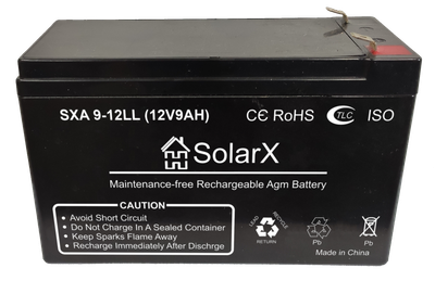 Акумуляторна батарея SolarX SXA 9-12LL