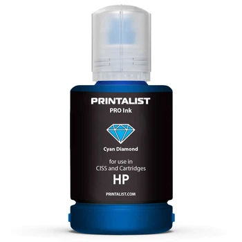 Чернила для HP DeskJet 2820E PRINTALIST UNI Cyan 140г PL-INK-HP-C