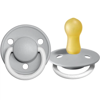 Пустушка BIBS De Lux Latex Cloud GLOW 6-18 міс. розмір 2