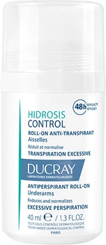 Роликовий антиперспірант Ducray Hydrosys Control 40 мл (3282770389456)