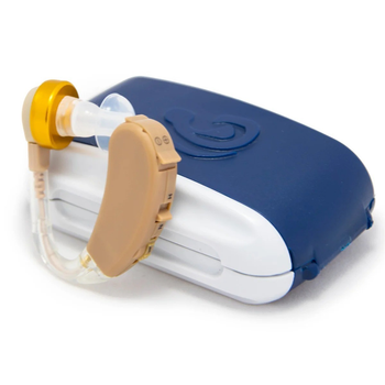 Усилитель слуха заушной Axon V-168, аналоговый слуховой аппарат (слуховий апарат) (1008427-Beige)