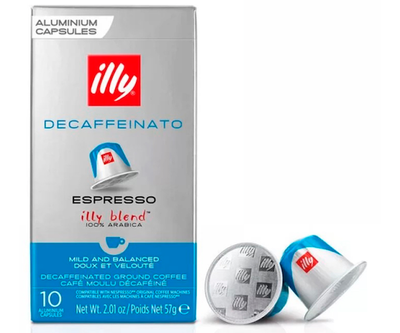 Кофе в капсулах Illy Nespresso Espresso Decaffeinato - 10 шт