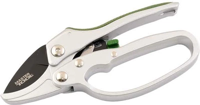 Секатор садовый Mastertool с храповым механизмом 185 мм (14-6118)