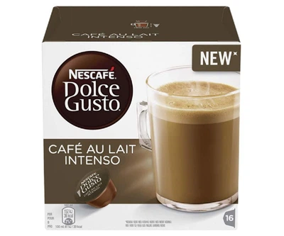 Кава в капсулах NESCAFE Dolce Gusto Cafe Au Lait Intenso - 16 шт