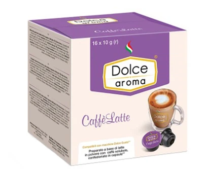 Кофе в капсулах Dolce Aroma CaffeLatte Dolce Gusto 16 шт