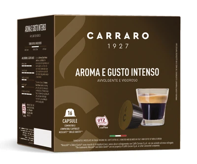 Кава в капсулах Carraro Dolce Gusto Aroma e Gusto Intenso 16 шт