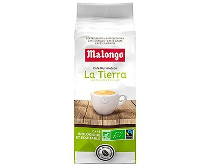 Кофе Malongo La Tierra Bio Arabica в зернах 1 кг