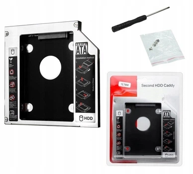 Кишеня-адаптер Optibay Second HDD Caddy 9.5 мм для підключення 2.5