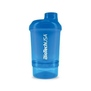 Шейкер BioTeсh Wave+Nano Shaker 300 мл + 1 контейнер Синий