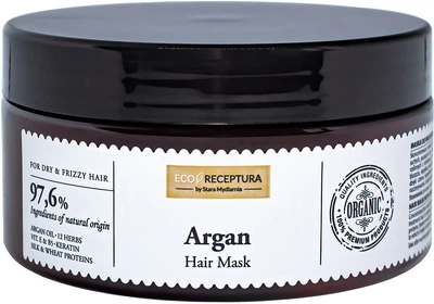 Концентрована маска для волосся Stara Mydlarnia Argan з олією аргани та кератином 300 мл (5901638413277)