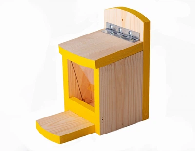 Кормушка для белок и птиц "House_for_birds" Желтая
