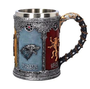 Кружка Игра престолов 4 королевства Game of Thrones 500 мл