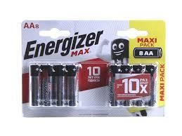 Батарейка ENERGIZER MAX AA/LR6 (8шт)