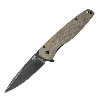 Нож складной карманный туристический флиппер Ontario Shikra для туризма (8599)