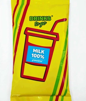 Молоко сухе гранульоване Milk 100% для автоматів и кофемашин, 1 кг