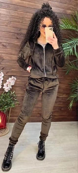 Fashions • Спортивный костюм Aisha Fashions 46 шоколад (208)