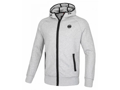 Кенгурушка на блискавці PIT BULL Harris Hooded Zip Sweatshirt S сірий (5112)