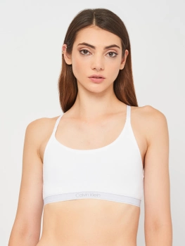 Спортивный бюстгальтер Calvin Klein Underwear UNLINED BRALETTE QF6438E-100 White