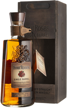 Бурбон Four Roses Single Barrel 0.7 л 50% у дерев'яній коробці (2135688356885)