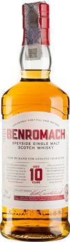 Віскі Benromach 10 YO 0.7 л 43% у тубусі (5020613050051_5020613023680)