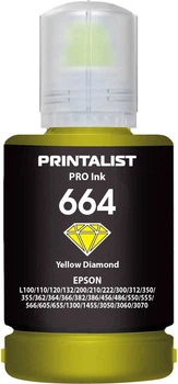 Чернила Printalist 664 для Epson L110/L210/L300 140 мл Yellow (PL664Y)