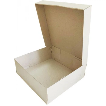 Коробка (350 х 350 х 130), для напівчобіт, бура Упаковочка # 283