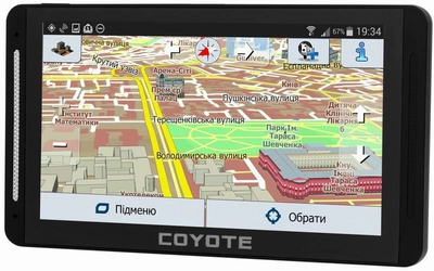 GPS Навигатор Видеорегистратор COYOTE 940 DVR Double Hector PRO 1gb 16gb с картами для грузового и легкового транспорта