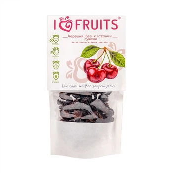 Черешня сушена ILoveFruits без кісточки 60 г