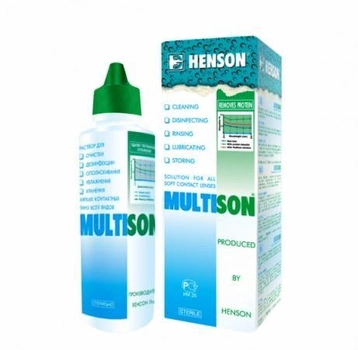 Розчин для контактних лінз Henson Multison 240 мл