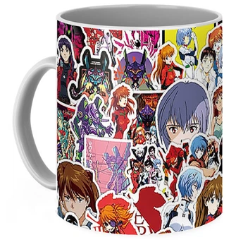 Кухоль GeekLand Evangelion Євангеліон Sticker Pack EV 02.16
