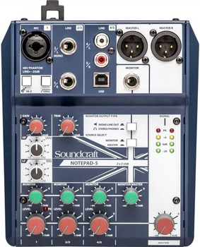 Микшерный пульт Soundcraft Notepad-5