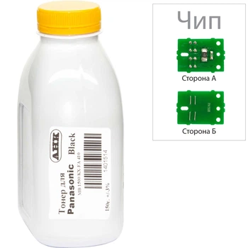 Тонер и Чип для Panasonic KX-MB1507 АНК Black 150г 3202776
