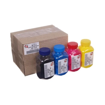 Тонер для HP Color LaserJet CP1215 АНК набор 4 цвета B/C/M/Y 1503180