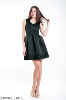 Женское платье Подіум Sharon 21096-BLACK S Черный