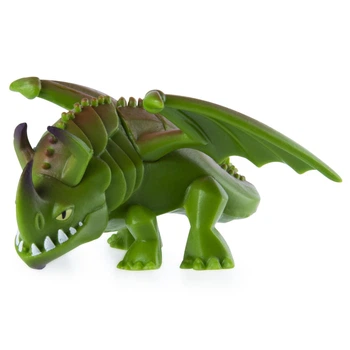 Коллекционная фигурка дракона Rumblehorn DreamWorks Mystery Dragons The Hidden World