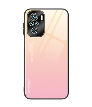 Чохол Gradient для Xiaomi Redmi Note 10 / Note 10S gold-pink