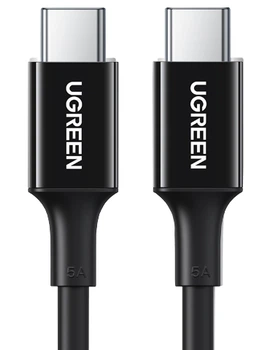 Кабель Ugreen US300 Type-C - Type-C 100W 5A Cable 1 м Black (UGR-80371)