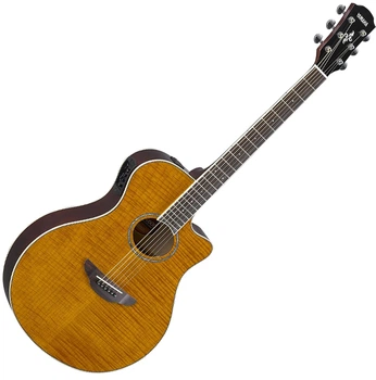Гитара электроакустическая Yamaha APX600FM Amber