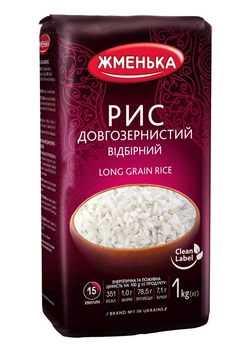 Рис отборный Премиум Жменька 1 кг