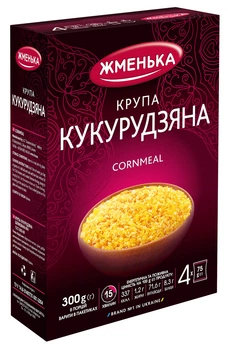 Крупа кукурузная Жменька в пакетиках для варки 4 шт х 75 г