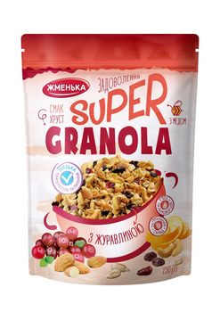 Гранола с клюквой Жменька 250 г