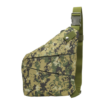 Рюкзак тактичний на одне плече AOKALI Outdoor A38 5L Camouflage Green (K/OPT2-5370-16912)